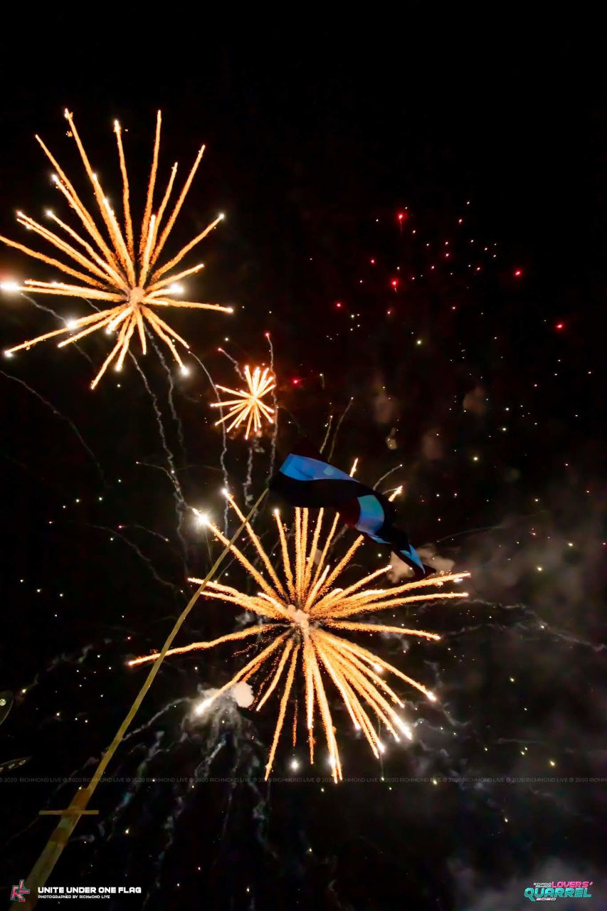 Richmond College Cricket Match Fireworks Display 4